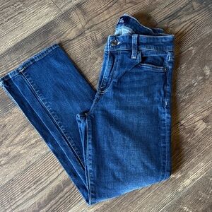 Gap Classic Straight Blue Women's Jeans, Size 6/28Short